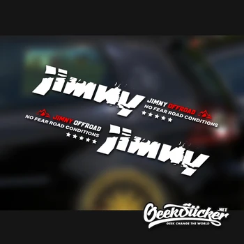 Jimny Car Decals Sticker Waterproof Reflective 2pcs Car Styling Door Reflective 4WD offroad Vinyl Sticker for JIMNY black&silver
Jimny Car Decals Sticker Waterproof Reflective 2pcs Car Styling Door Reflective 4WD offroad Vinyl Sticker for JIMNY black&silver