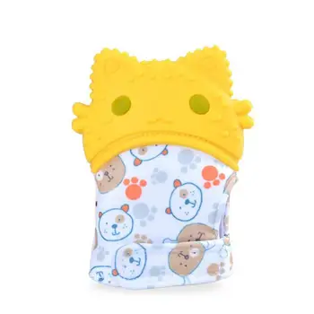 Baby Teether Molar Gloves Children Soothing Silicone Bite Proof Kitten Cartoon Streamlined Toy Kid Hygienic Teething Gloves
Baby Teether Molar Gloves Children Soothing Silicone Bite Proof Kitten Cartoon Streamlined Toy Kid Hygienic Teething Gloves