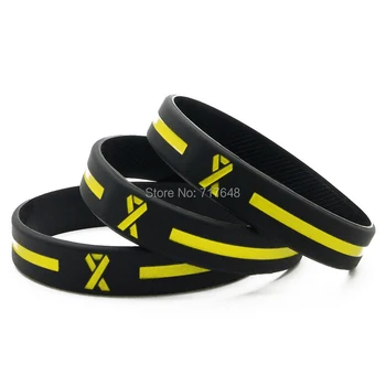 100pcs Yellow Ribbon wristband silicone bracelets free shipping by ePacket A
100pcs Yellow Ribbon wristband silicone bracelets free shipping by ePacket A