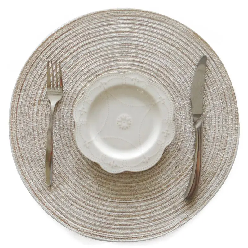 Family mat ramie insulation mat round placemat carpet kitchen accessories decoration home mat(Beige)
Family mat ramie insulation mat round placemat carpet kitchen accessories decoration home mat(Beige)