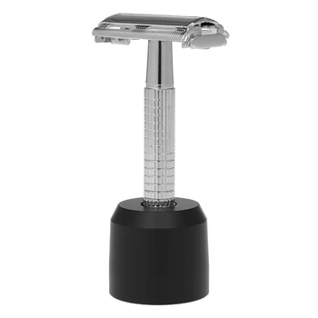 Metal Beard Razor with Stand Double Edge Safety Razor Kit Classic Razor Smooth Mustache Shaving Tool
Metal Beard Razor with Stand Double Edge Safety Razor Kit Classic Razor Smooth Mustache Shaving Tool