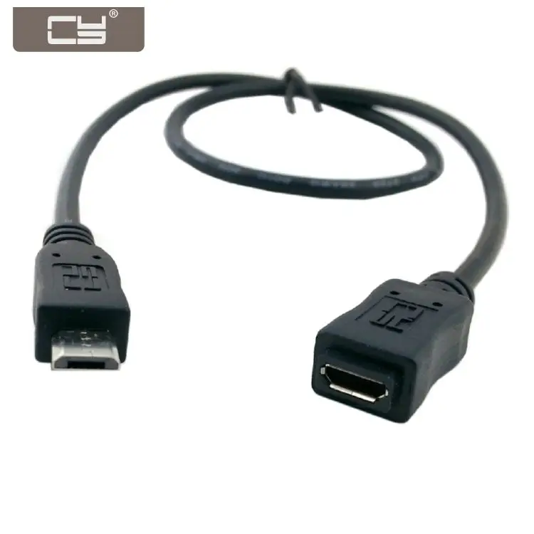 CY 50cm Full Pin Connected Micro USB 2.0 type 5Pin Male to Female Cable for Tablet & Phone & CY & OTG Extension
CY 50cm Full Pin Connected Micro USB 2.0 type 5Pin Male to Female Cable for Tablet & Phone & CY & OTG Extension