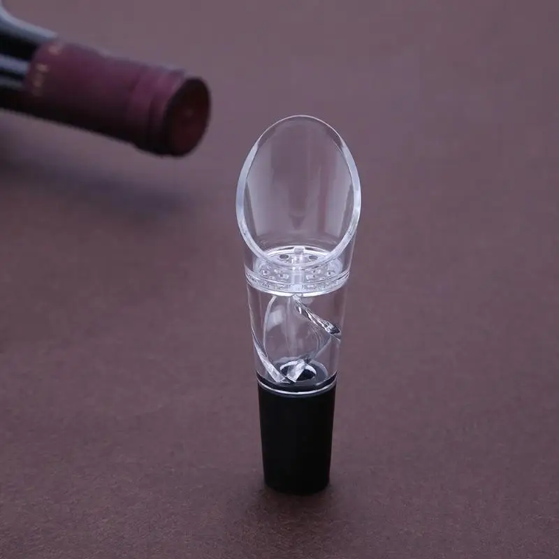 1pc Red Wine Aerator Pour Spout Bottle Stopper Decanter Pourer Aerating | Дом и сад
