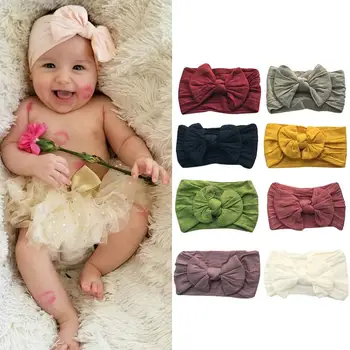 8PCS Baby Nylon Headbands Turban Knotted Girls Hairband Super Soft Stretchy For Children Babies Kid
8PCS Baby Nylon Headbands Turban Knotted Girls Hairband Super Soft Stretchy For Children Babies Kid