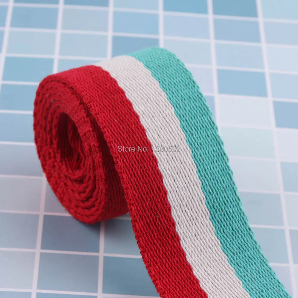 5Yards 40mm wide stripe Soft Webbing Ribbon Bag Purse Straps for belt backpack dog collar
5Yards 40mm wide stripe Soft Webbing Ribbon Bag Purse Straps for belt backpack dog collar