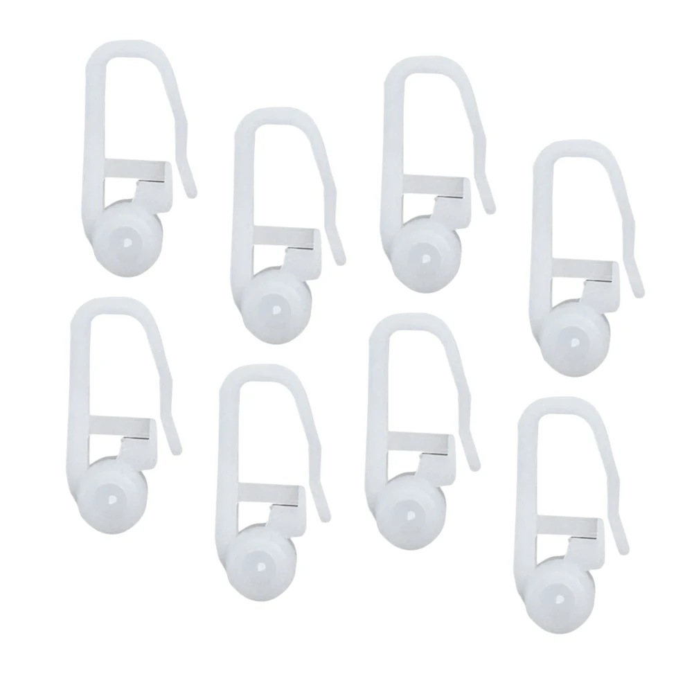 100PCS Bed Curtain Hooks Special Portable Simple Household Universal Blind Sliding Hooks Hanging Rings with Ball Track
100PCS Bed Curtain Hooks Special Portable Simple Household Universal Blind Sliding Hooks Hanging Rings with Ball Track