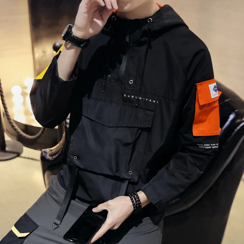 jacket 2019 Spring male student Korean version casual loose wind hip hop baseball Hot Sale tops windbreaker Black Free shipping
jacket 2019 Spring male student Korean version casual loose wind hip hop baseball Hot Sale tops windbreaker Black Free shipping