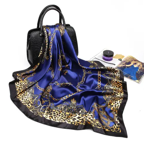 Women's Lady Scarves Silk Satin Pink Leopard Print Scarves Square Office Fashion Soft Head Shawl Wraps
Women's Lady Scarves Silk Satin Pink Leopard Print Scarves Square Office Fashion Soft Head Shawl Wraps