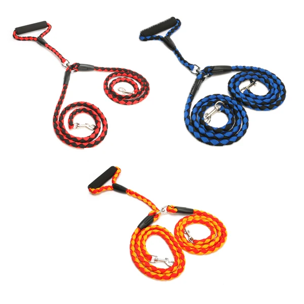 Hot sale Pet Dog Double Lead Leash for Dogs Cats Nylon Leashs For Two Dogs Braided Dual Coupler Walking Dogs leash 3 Colors
Hot sale Pet Dog Double Lead Leash for Dogs Cats Nylon Leashs For Two Dogs Braided Dual Coupler Walking Dogs leash 3 Colors