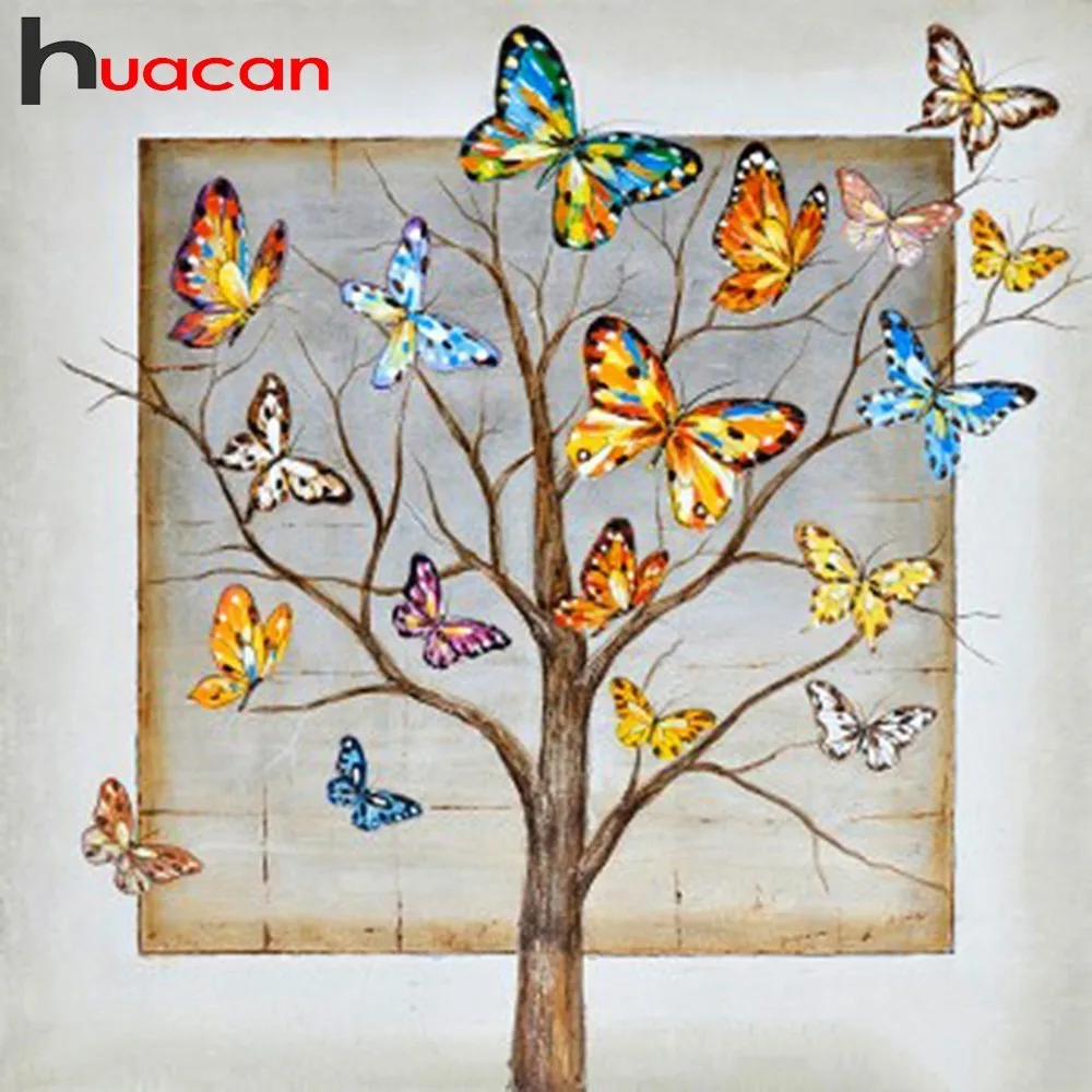 Huacan Diamond Painting Full Square Butterfly Landscape Rhinestones Diamond Mosaic Tree Cross Stitch Craft
Huacan Diamond Painting Full Square Butterfly Landscape Rhinestones Diamond Mosaic Tree Cross Stitch Craft