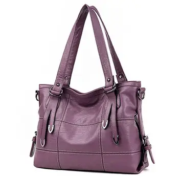 2019 Ladies Tote Bag Punk Fashion Large Capacity PU Leather Lattice Handbag Crossbody Shoulder Bag Woman Bag Bolsos Mujer New
2019 Ladies Tote Bag Punk Fashion Large Capacity PU Leather Lattice Handbag Crossbody Shoulder Bag Woman Bag Bolsos Mujer New