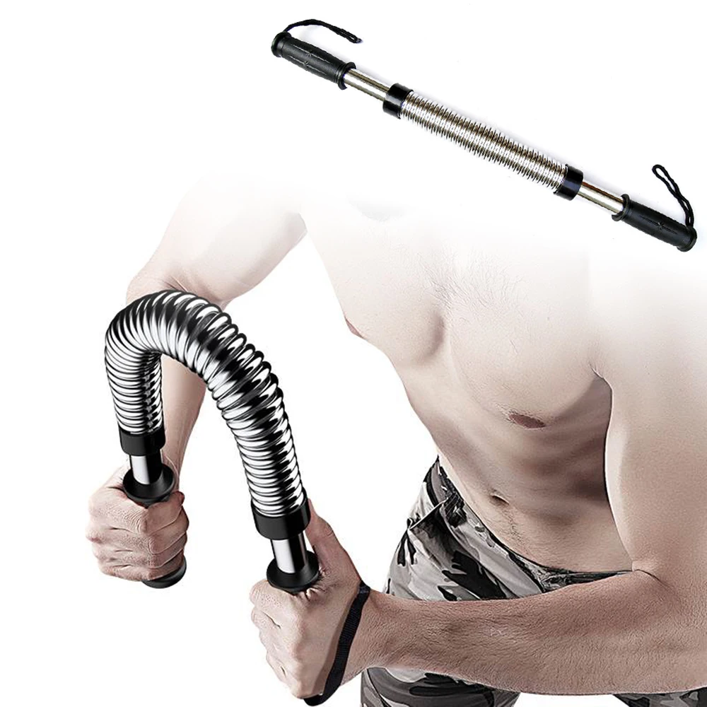 30/40/50/60KG Power Twister Flexible Arm Strengthen Bar Chest Resistance Spring Bar Upper Body Trainer Bar Arms Strengthen
30/40/50/60KG Power Twister Flexible Arm Strengthen Bar Chest Resistance Spring Bar Upper Body Trainer Bar Arms Strengthen