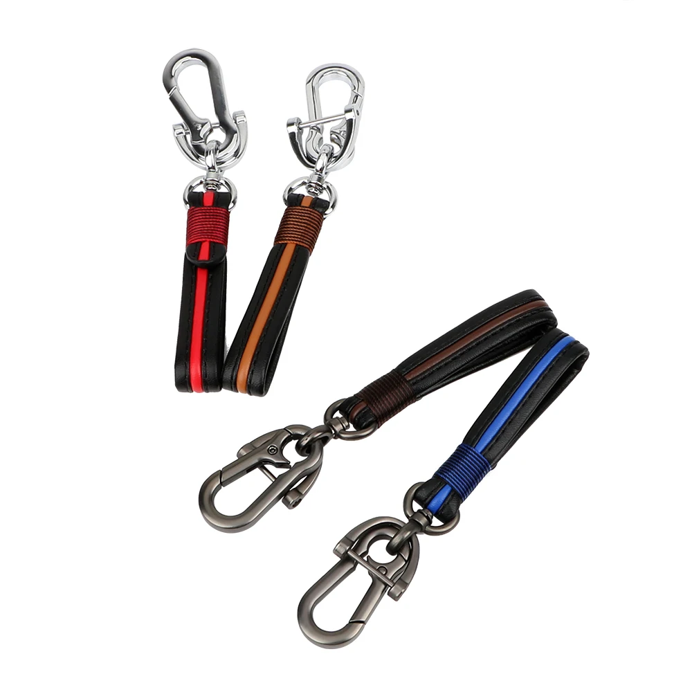 LEEPEE Handmade Keychain Genuine Leather Decorative Pendants Key Chain Zinc Alloy Metal Key Ring Car Key Ring
LEEPEE Handmade Keychain Genuine Leather Decorative Pendants Key Chain Zinc Alloy Metal Key Ring Car Key Ring