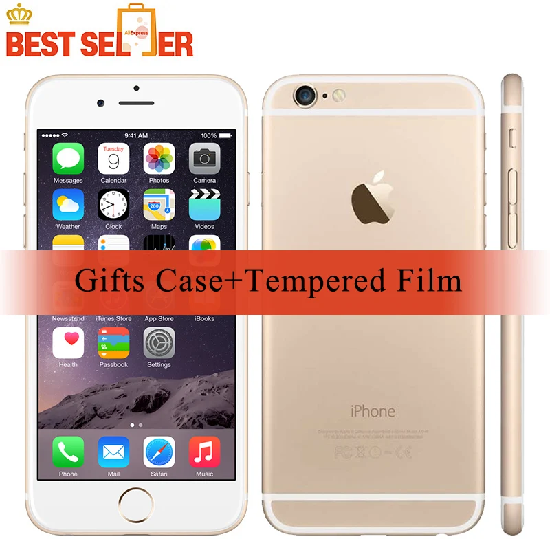 Original Unlocked Apple iPhone 6 4G LTE Mobile Phone 16GB/64GB/128GB ROM 4.7 inch IOS Dual Core Touchsceen SIM Free Smartphones
Original Unlocked Apple iPhone 6 4G LTE Mobile Phone 16GB/64GB/128GB ROM 4.7 inch IOS Dual Core Touchsceen SIM Free Smartphones