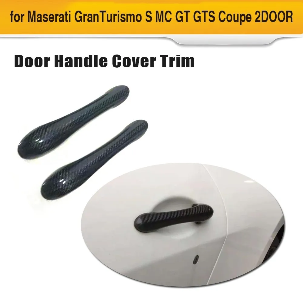 Carbon Fiber Car Stickers For Maserati Granturismo S MC GT GTS Coupe 2 Door 2008 - 2012 Side Door Handle Covers Trim
Carbon Fiber Car Stickers For Maserati Granturismo S MC GT GTS Coupe 2 Door 2008 - 2012 Side Door Handle Covers Trim