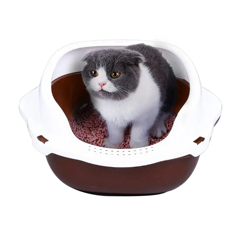 Cat Litter Shit Toilet Semi-enclosed Cat Litter Box With Shovel Cat Toilet Suitable For Cats And Small Dogs Dropshipping
Cat Litter Shit Toilet Semi-enclosed Cat Litter Box With Shovel Cat Toilet Suitable For Cats And Small Dogs Dropshipping