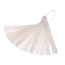 32 pièces faux vernis à ongles pratique Salon affichage bâton carte Beige Nail Art conseils affichage pratique acrylique UV Gel outil manucure(China)