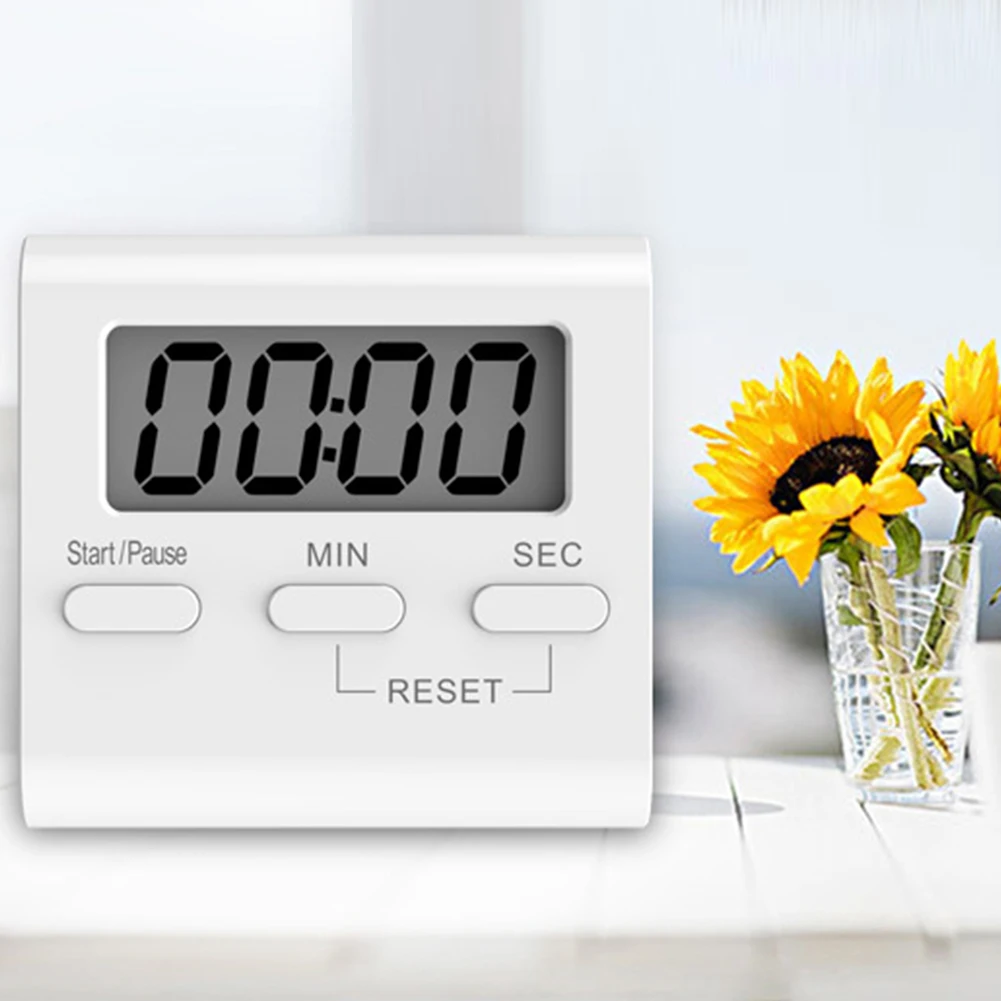 Foldable Kickstand Kitchen Bakery Practical 2 Formats LCD Digital Cooking Timer Count-Down Up Clock Alarm Magnetic Reminder
Foldable Kickstand Kitchen Bakery Practical 2 Formats LCD Digital Cooking Timer Count-Down Up Clock Alarm Magnetic Reminder