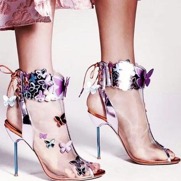 Hot Sale Butterfly Gladiator Sandals Women Peep Toe Lace Up Dress Sandals Ladies Fine Mesh Summer Ankle Boots Wedding Shoes
Hot Sale Butterfly Gladiator Sandals Women Peep Toe Lace Up Dress Sandals Ladies Fine Mesh Summer Ankle Boots Wedding Shoes