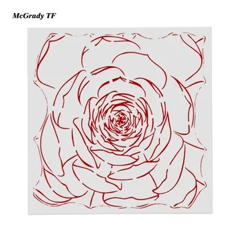 Peony Shape Cake Stencil For DIY Scrapbook/photo Album Decorative Embossing Painting Stencil Cake Decorating Tools Cake Tools
Peony Shape Cake Stencil For DIY Scrapbook/photo Album Decorative Embossing Painting Stencil Cake Decorating Tools Cake Tools