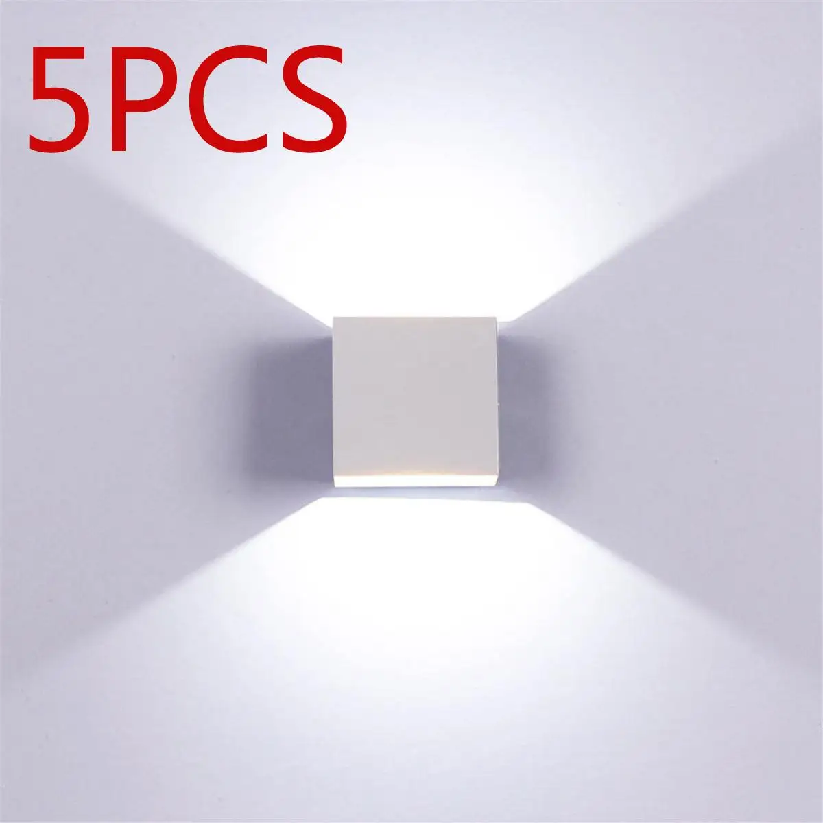 5PCS 6W LED Aluminium Wall Light Small Square LED Wall Lamp Modern Indoor Lightings Bedroom Warm/Cold White Lights Home
5PCS 6W LED Aluminium Wall Light Small Square LED Wall Lamp Modern Indoor Lightings Bedroom Warm/Cold White Lights Home
