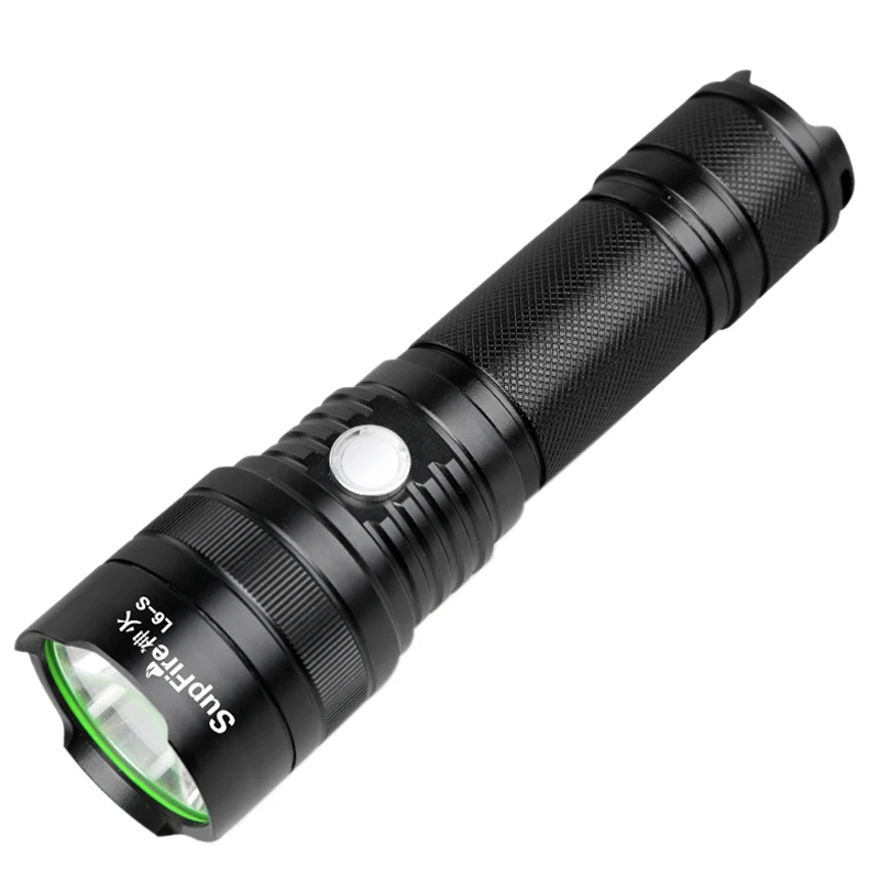 

SUPFIRE Led Flashlight L6 S Hunting USB Torch Light Lantern Led Olight For Surefir Sofirn Fenix Nitecore Hand Flash Light