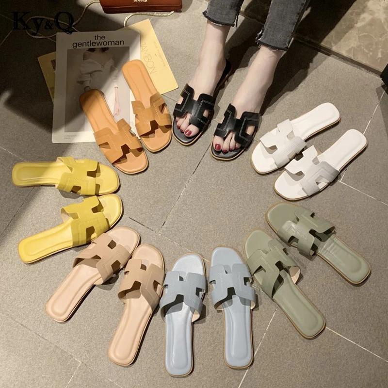 2019 Korean Version Of The Summer New Open Toe H Word Flat Sandals And Slippers Women Wear Fashion Wild Beach Shoes
2019 Korean Version Of The Summer New Open Toe H Word Flat Sandals And Slippers Women Wear Fashion Wild Beach Shoes