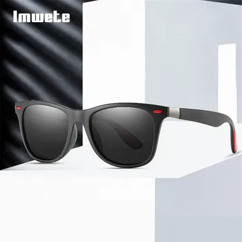 Imwete Vintage Polarized Sunglasses Men Women Classic Brand Designer Driving Sun Glasses Square Black Frame UV400 Goggles
Imwete Vintage Polarized Sunglasses Men Women Classic Brand Designer Driving Sun Glasses Square Black Frame UV400 Goggles