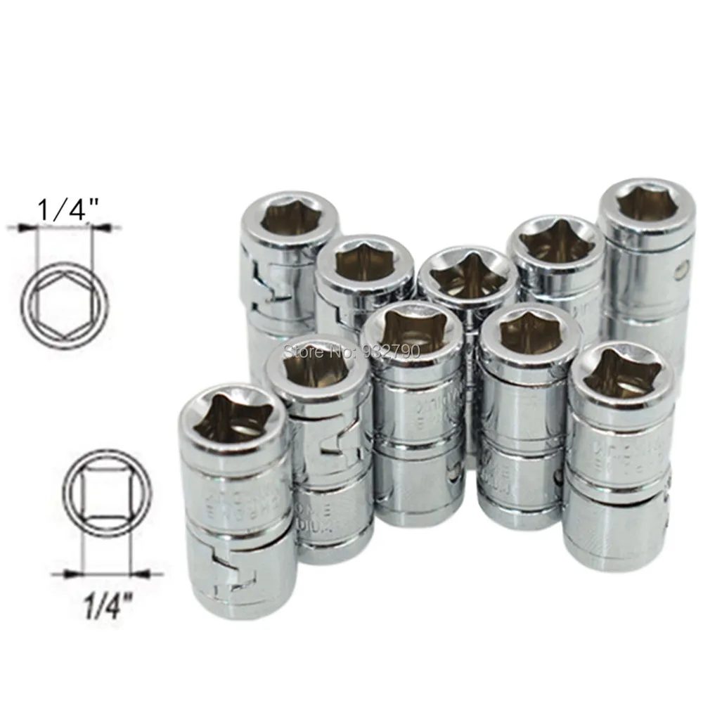10pcs 1/4" Square Drive to 1/4" Hex Screwdriver Bit Adapter Holder Bit Adaptor Impact Adaptor Socket Screwdriver Bits
10pcs 1/4" Square Drive to 1/4" Hex Screwdriver Bit Adapter Holder Bit Adaptor Impact Adaptor Socket Screwdriver Bits