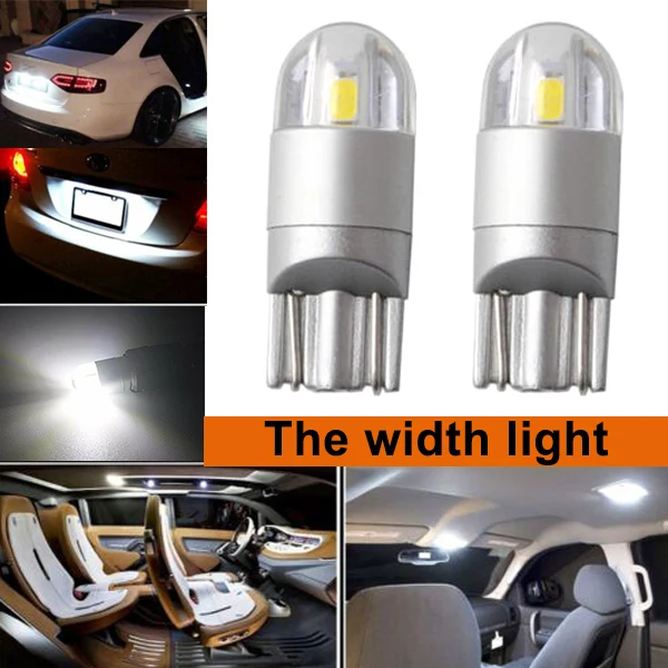 New 2 Pcs T10 8000K 12V LED Bulbs Light Lamp Replacement High Brightness for Car Vehicle
New 2 Pcs T10 8000K 12V LED Bulbs Light Lamp Replacement High Brightness for Car Vehicle