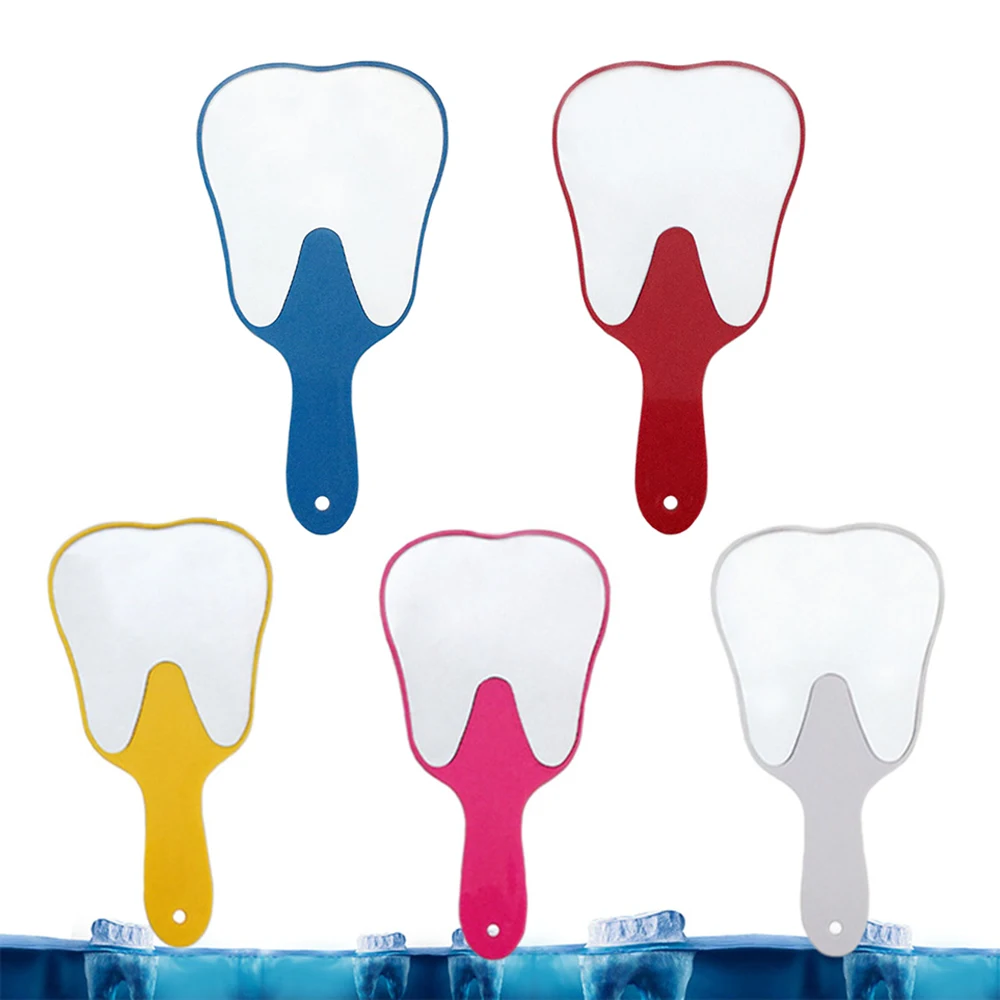 Pro Women Cute Dental Tooth Shaped Handle Mirror Unbreakable Patient Hand Makeup Mirror Decor 14*25*1CM
Pro Women Cute Dental Tooth Shaped Handle Mirror Unbreakable Patient Hand Makeup Mirror Decor 14*25*1CM