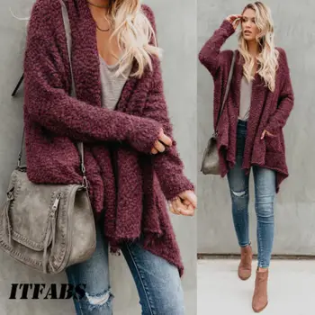 Autumn New Women Ladies Baggy Cardigan Casual Coat Chunky Knitted Oversized Loose Jackets Jumper Fashion Streetwear
Autumn New Women Ladies Baggy Cardigan Casual Coat Chunky Knitted Oversized Loose Jackets Jumper Fashion Streetwear