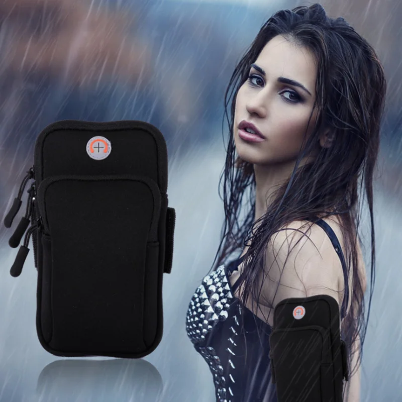 

Armband For Samsung Galaxy Note 2 3 N7100 N9000 N9002 Waist Bag Gym Running Cell Phone Holder Case Arm Band Sports Accessories