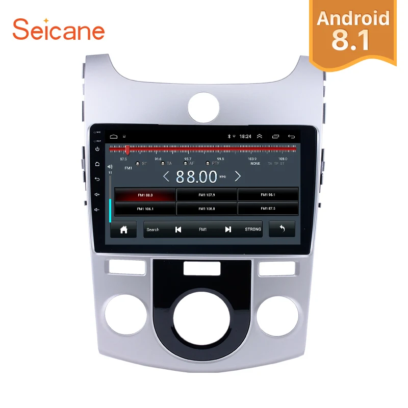 Seicane Android 8.1 9" 2 Din Stereo GPS Navigation Quad 4Core Wifi Car Radio For 2008 2009 2010 2011 2012 KIA Forte MT Head Unit
Seicane Android 8.1 9" 2 Din Stereo GPS Navigation Quad 4Core Wifi Car Radio For 2008 2009 2010 2011 2012 KIA Forte MT Head Unit