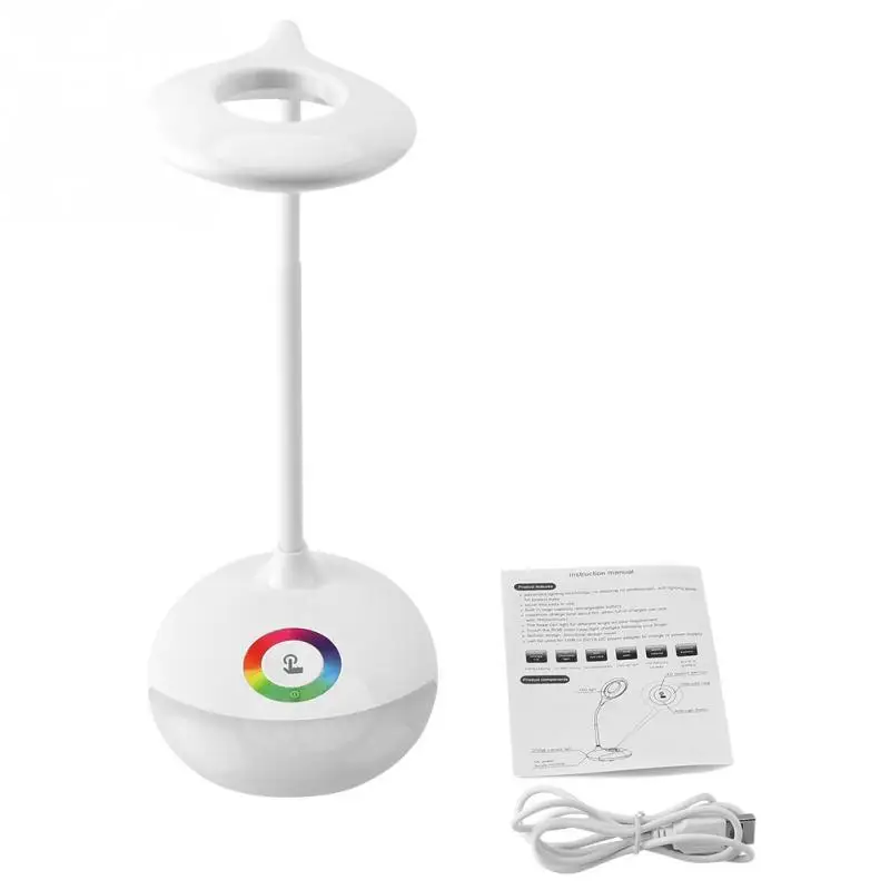 LED Desk Lamp USB Light Charging Rechargeable Table Touch Lamp Decoration Lighting lampara de mesa Reading Book
LED Desk Lamp USB Light Charging Rechargeable Table Touch Lamp Decoration Lighting lampara de mesa Reading Book