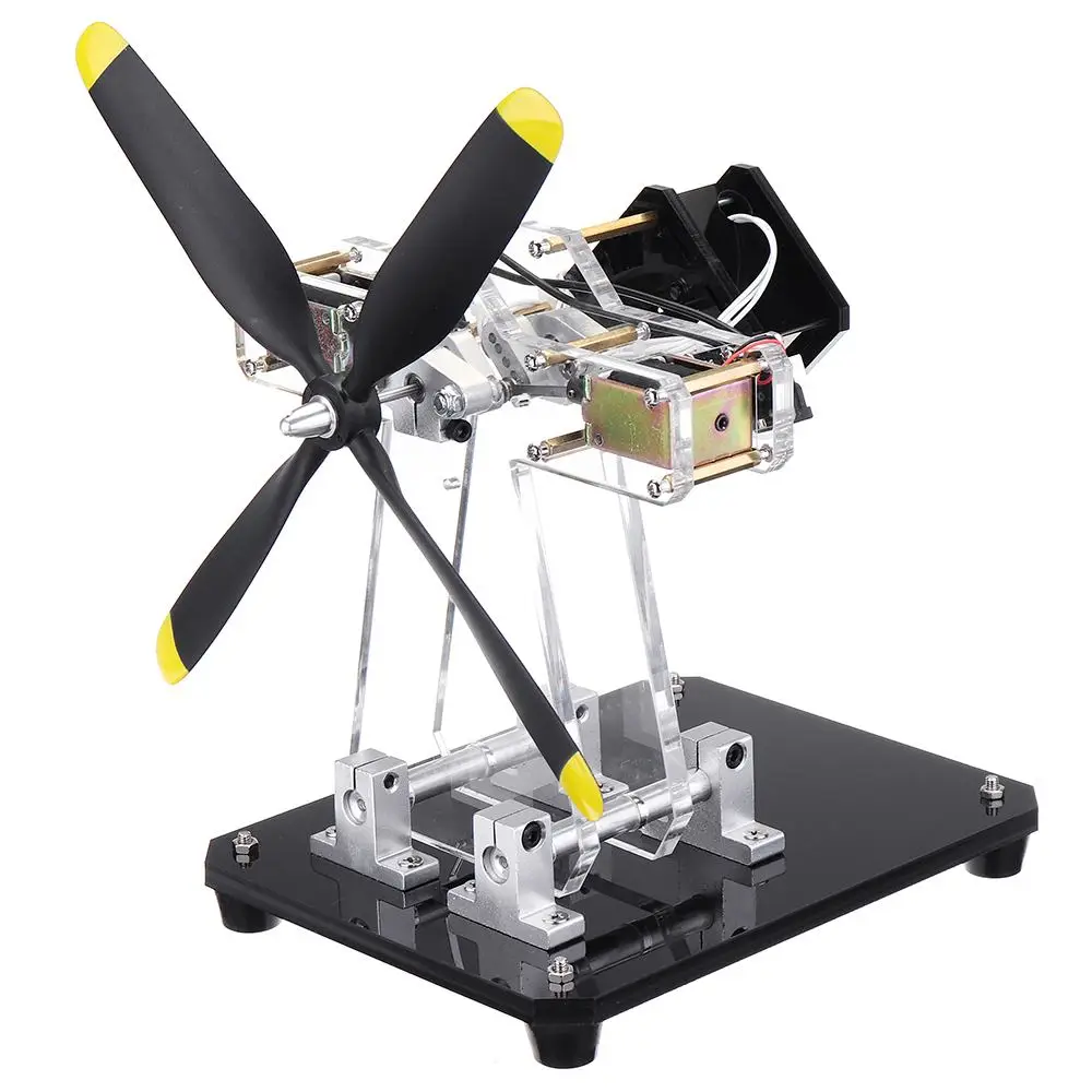 STARK-79 Hall Sensor Engine Model Digital Magnetic Levitation Reciprocating Two Coil Hall Motor
STARK-79 Hall Sensor Engine Model Digital Magnetic Levitation Reciprocating Two Coil Hall Motor