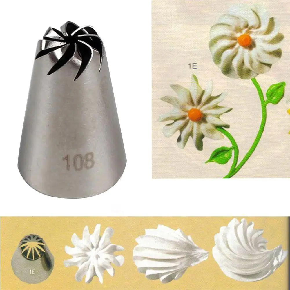 DIY Baking Cake Cookies Crowded Flower Mouth Piping Nozzles Pastry Tips Decorating Tool Tulip Icing Piping Nozzles
DIY Baking Cake Cookies Crowded Flower Mouth Piping Nozzles Pastry Tips Decorating Tool Tulip Icing Piping Nozzles