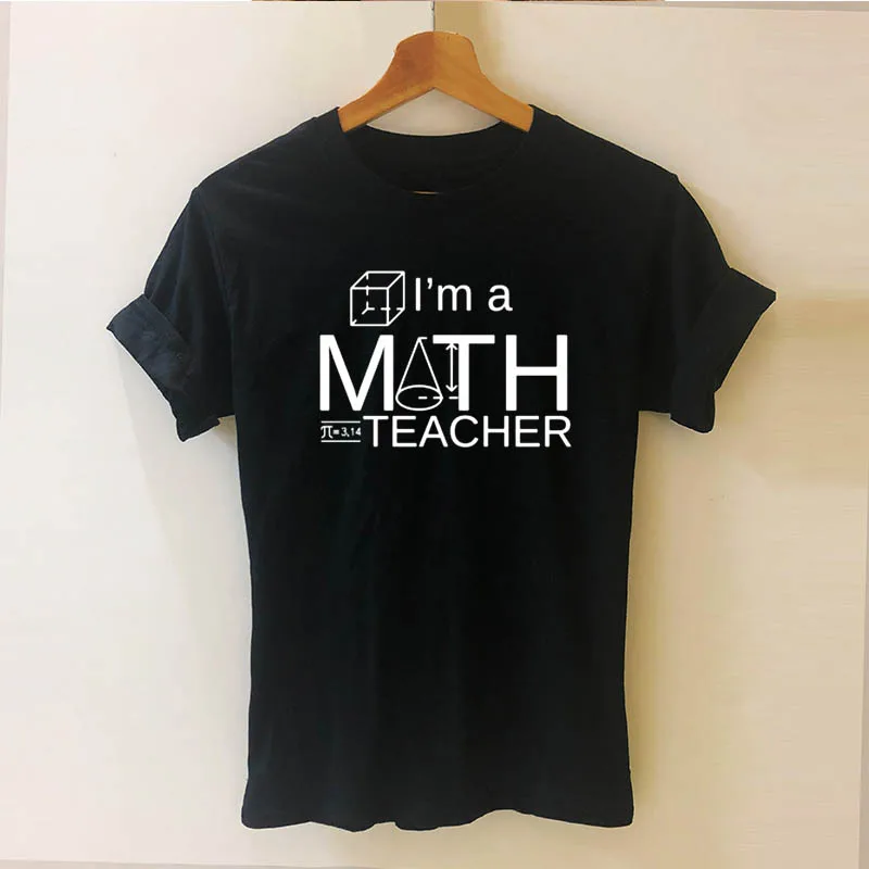 Summer New Have No Fear The Math Teacher is here T Shirt Women Girls Cotton Short Sleeve Funny Quote Find Variable X T-shirt
Summer New Have No Fear The Math Teacher is here T Shirt Women Girls Cotton Short Sleeve Funny Quote Find Variable X T-shirt