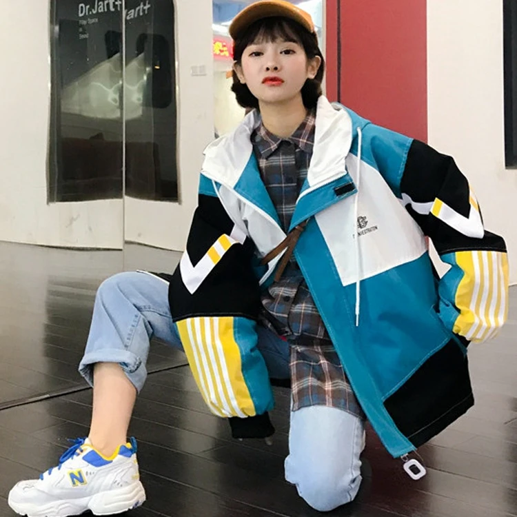 #5615 Candy Color Hip Hop Windbreaker Bomber Jacket With Hood For Women Streetwear Plus Size Loose Batwing Sleeve Coat Ladies
#5615 Candy Color Hip Hop Windbreaker Bomber Jacket With Hood For Women Streetwear Plus Size Loose Batwing Sleeve Coat Ladies