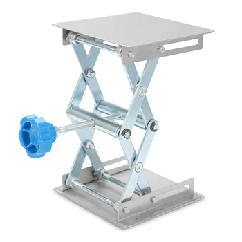 4X4'' Laboratory Lifting Platform Lift Jack Stand Scissor Rack Aluminum Oxide/Stainless steel 100*100*160mm
4X4'' Laboratory Lifting Platform Lift Jack Stand Scissor Rack Aluminum Oxide/Stainless steel 100*100*160mm
