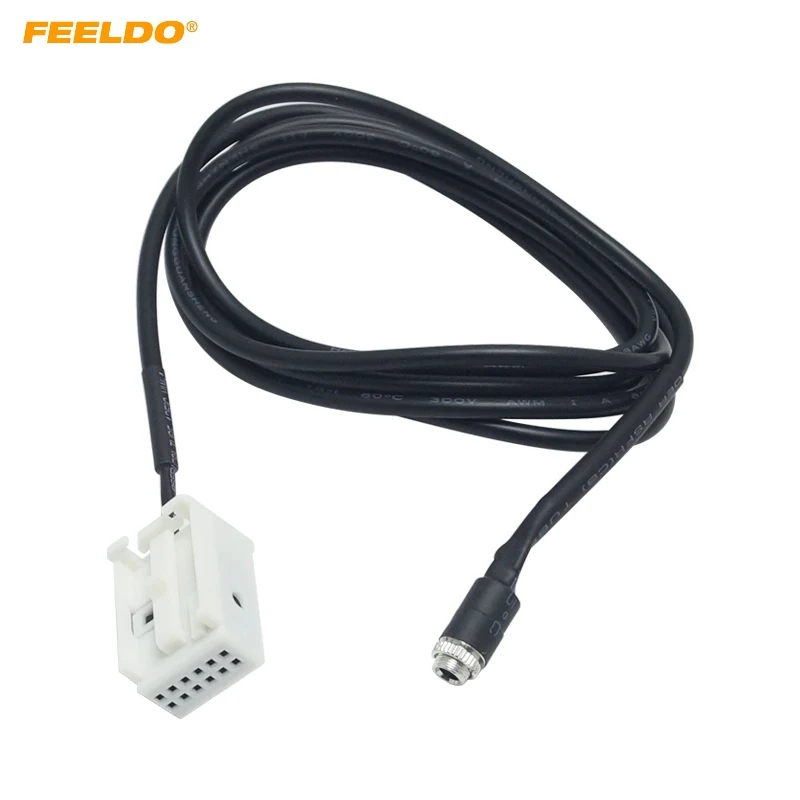 FEELDO Car 12pin Female Interface Wire AUX Audio Input Cable For Peugeot 307/308/407/408/507 Citroen Triumph Sega C5/RD4 #HQ5799
FEELDO Car 12pin Female Interface Wire AUX Audio Input Cable For Peugeot 307/308/407/408/507 Citroen Triumph Sega C5/RD4 #HQ5799