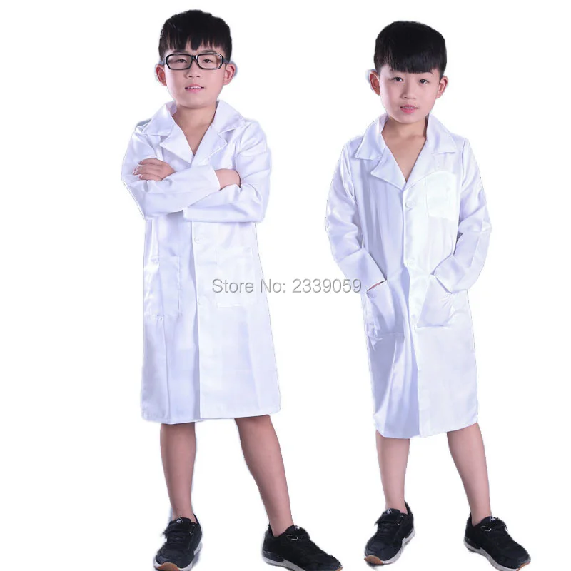 White Doctor Nurse Scientist Laboratory Long Sleeve Thin Coat Very Beautiful Costume Gift For Kids Halloween Cosplay Costumes
White Doctor Nurse Scientist Laboratory Long Sleeve Thin Coat Very Beautiful Costume Gift For Kids Halloween Cosplay Costumes