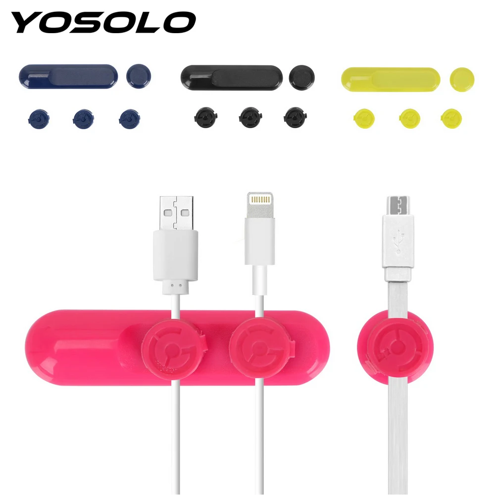 YOSOLO Magnetic Cable Organizer Line Clasp Clamp Car-styling Car Wire Storage Holder Clip For Mobile Phone USB Headphone
YOSOLO Magnetic Cable Organizer Line Clasp Clamp Car-styling Car Wire Storage Holder Clip For Mobile Phone USB Headphone