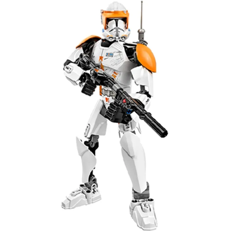 Compatible 82pcs star plan wars Clone Commander Cody 23.5cm model Building Block Brick Toy figure action toys gift for children
Compatible 82pcs star plan wars Clone Commander Cody 23.5cm model Building Block Brick Toy figure action toys gift for children