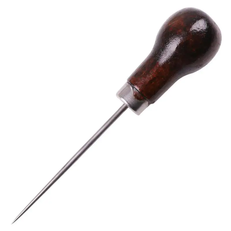 Wood Handle Hole Punching Maker Awl Pin Sewing Tools for Hand Stitching Leather Craft Shoes Repair Needle Tools
Wood Handle Hole Punching Maker Awl Pin Sewing Tools for Hand Stitching Leather Craft Shoes Repair Needle Tools