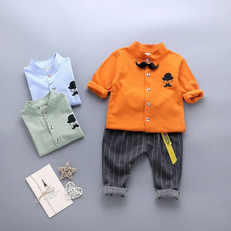 Sport suits clothing set kids Gentleman clothes boys baby t-shirt + trousers infant spring autumn 2pcs sets New children's wear
Sport suits clothing set kids Gentleman clothes boys baby t-shirt + trousers infant spring autumn 2pcs sets New children's wear