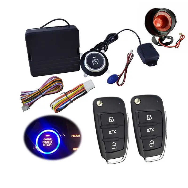 9Pcs 12V Car SUV Keyless Entry Engine Start Alarm System One Start Stop Push Button With Remote Control Starter Alarm System
9Pcs 12V Car SUV Keyless Entry Engine Start Alarm System One Start Stop Push Button With Remote Control Starter Alarm System