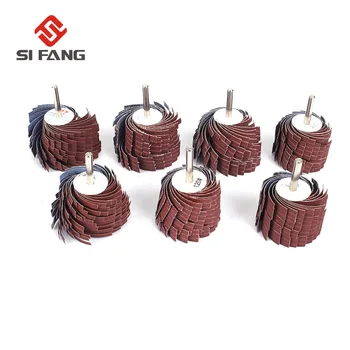 Sanding Flap Wheels Emery Cloth Silk Wheel Wood Polishing Tool 6mm Shank 80-600 Grit
Sanding Flap Wheels Emery Cloth Silk Wheel Wood Polishing Tool 6mm Shank 80-600 Grit