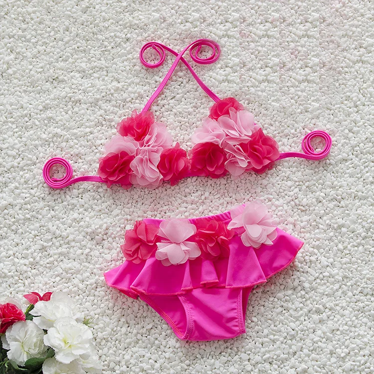 2019 Summer Girls Swimsuit Two Pieces Floral Bikini Set with Tarpaulin Lacing Bathing Suit New Mode Children Swimwear
2019 Summer Girls Swimsuit Two Pieces Floral Bikini Set with Tarpaulin Lacing Bathing Suit New Mode Children Swimwear