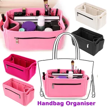 Felt Fabric Storage Bag Sundries Makeup Cosmetics Organizer Handbag Multi-Pocket Insert Bag Organiser Purse 28x15x15cm 4 Colors
Felt Fabric Storage Bag Sundries Makeup Cosmetics Organizer Handbag Multi-Pocket Insert Bag Organiser Purse 28x15x15cm 4 Colors